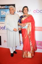 Shabana Azmi, Javed Akhtar at HT Most Stylish on 20th March 2016
